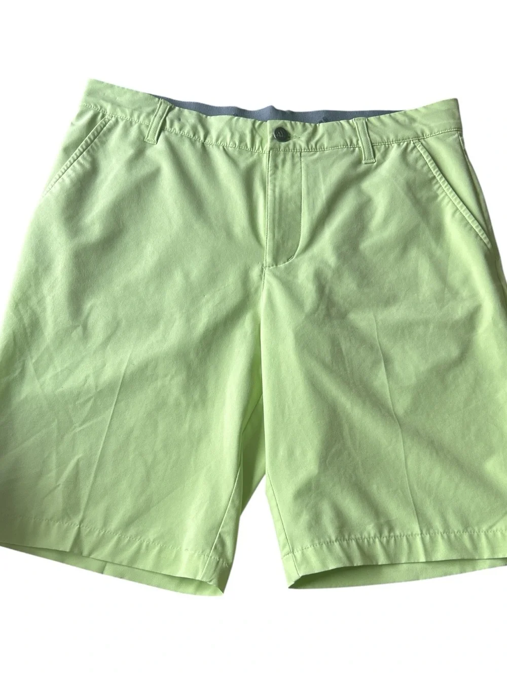 Adidas Men Lime Green Casual Shorts Size Large
